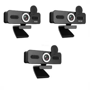 Камера красоты 1080P/2K/4K USB с автоматической фокусировкой, веб-камера с двумя микрофонами, прямая поставка