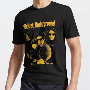 Классическая футболка The Velvet Underground с Лу Ридом и Джоном Кейлом White Light/White Heat