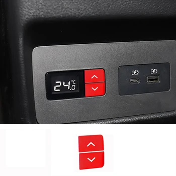Кнопка Регулировки Температуры Автомобиля Из Алюминиевого Сплава, Наклейка на Накладку для Nissan X Trail T33 2022 2023 Rouge X-trail Аксессуары