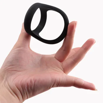Кольцо для пениса Многоразового использования Силиконовое Кольцо для связывания спермы и яичек, Увеличивающее пенис, секс-игрушки с задержкой эякуляции для мужчин