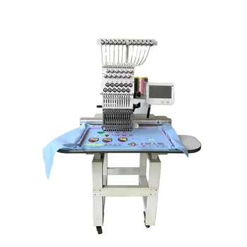 Компьютеризированная вышивальная машина Gc-1201eh с 12 иглами и одной головкой