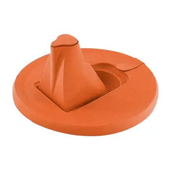 Крышка банки для краски со Складным Носиком Принадлежности для заливки Оранжевой краски Выдвижной Носик для хранения краски Надежная замена
