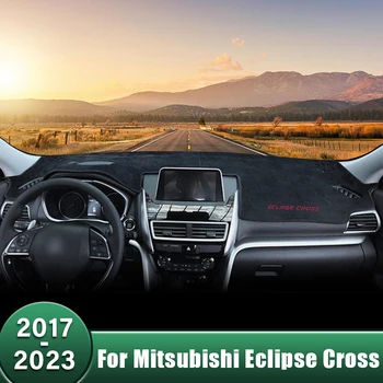 Крышка Приборной панели Автомобиля Солнцезащитный Козырек Коврик Избегайте Световых Накладок Анти-УФ Чехол Для Mitsubishi Eclipse Cross 2017 2018 2019 2020 2021 2022 2023