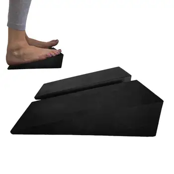 Легкие и портативные нескользящие эластичные наклонные доски для приседаний, клиновидные блоки для йоги, облегченные клиновидные блоки для приседаний на запястье в нижней части спины