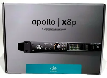 ЛЕТНИЕ РАСПРОДАЖИ СКИДКА НА Покупку Со Скидкой Новых Оригинальных Активностей Universal Audio Apollo x8p Монтируемый Аудиоинтерфейс Thunderbolt 3