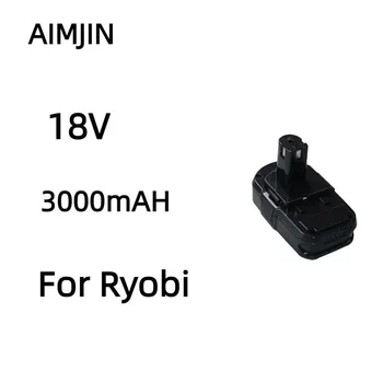 Литий-ионный аккумулятор Высокой емкости 3000 мАч 18 В для Ryobi P108 RB18L с 40-разрядной Аккумуляторной Батареей Для Электроинструмента Ryobi ONE