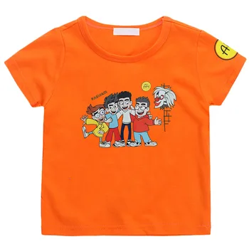 мерч а4 T-Shirt Kids 100%Cotoon Merch A4 Childrens Clothing Summer Boy's Girl's Tops Baby Clothes а4 мерч для детей Men T Shirt