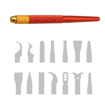 Металлические ломы 14 в 1 с нескользящей ручкой для демонтажа монтировки