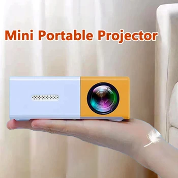 Мобильный проектор Мини портативная настольная установка Проектор для спальни Поддержка HDTMI USB домашний кинотеатр подарок для мальчиков и девочек
