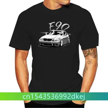 Модная летняя футболка 2018 года Germany Classic Legend Car E90 Power Повседневная с коротким рукавом