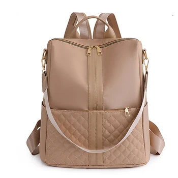 Модные дизайнерские рюкзаки с заклепками, женская многофункциональная противоугонная сумка через плечо для девочек-подростков, маленькие школьные сумки Mochila 2023, новинка