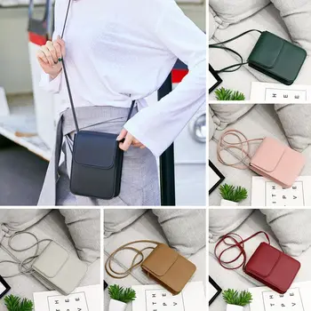 Модные милые женские сумки из искусственной кожи, сумка-мессенджер, мини-сумка для телефона, сумка через плечо
