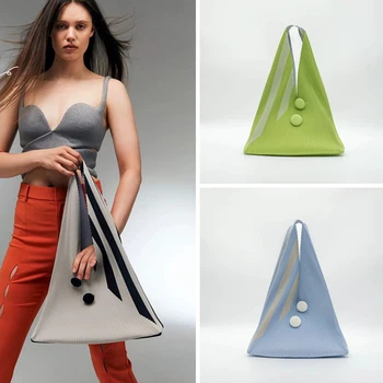 Модные нейлоновые сумки-бродяги для женщин, роскошные дизайнерские сумки и портмоне 2023 года, новинка с пуговицами, сумка через плечо большой емкости