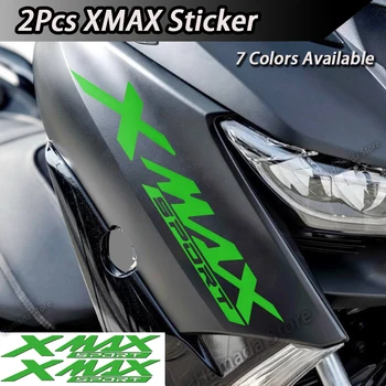 Наклейки для мотоциклов и скутеров XMAX в переднюю полоску, наклейки на обтекатель, Водонепроницаемые аксессуары для YAMAHA XMAX 125 150 250 300 400 Xmax 400