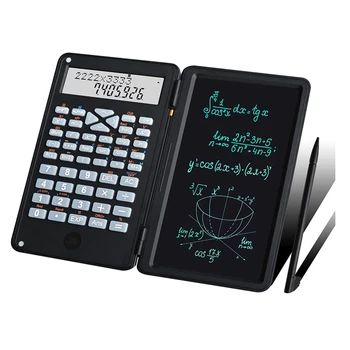Научные калькуляторы со стираемой доской для письма, калькуляторы с 240 функциями, школьные принадлежности премиум-класса для колледжа