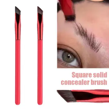 Новая кисть для контура бровей Contour Eyebrow Brush Подводка для глаз Кисти Для макияжа Угловые Тонкие Подводки для бровей Кремовая Кисть Для макияжа Глаз Инструменты