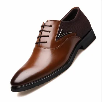 новая обувь tide, мужские деловые костюмы han edition, черные туфли, британская молодежная кожаная обувь для отдыха, кожаная обувь