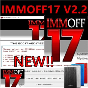 Новейшее программное обеспечение IMMOFF17 EDC17 Immo Off Ecu Программа НЕЙРОНАСТРОЙКИ Загрузка средства Отключения Immoff17 и удаленная справка по установке