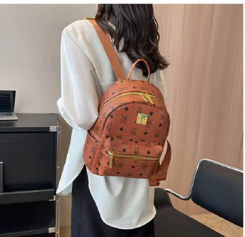 Новое поступление, Кожаный рюкзак в Корейском стиле, Модный Дизайн, Сумки через плечо большой емкости, Школьная сумка, Повседневные Дорожные Рюкзаки