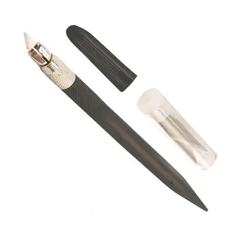 Нож для Рукоделия с 6 Лезвиями Режущего Инструмента Craft Cutter Портативный Нож для Хобби для Рисования Вырезок Трафарета Изготовления Бумажных Карточек