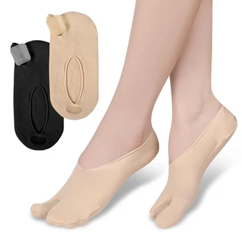 Носки для коррекции носков Мягкие нескользящие носки с неглубоким вырезом для ухода за мышцами и суставами стопы
