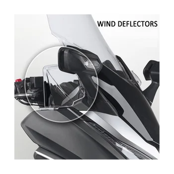 Обтекатель Воздушного Дефлектора Лобового Стекла мотоцикла с Боковым Крылом для Honda Forza 350 Forza250 Forza350 2019-2022 (Прозрачный)