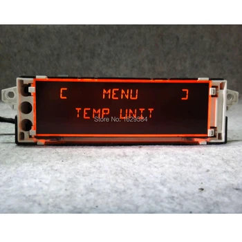 Оригинальный монитор с поддержкой автомобильного экрана USB aux Дисплей красного цвета для Peugeot 307 408 и citroen C4