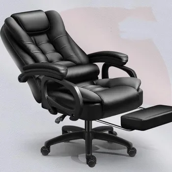 Офисное кресло с акцентом, вращающееся кресло для гостиной, Роскошный туалетный столик, Белый офисный стул на колесиках Silla Escritorio Nordic Furniture HDH