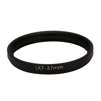 Переходное Кольцо Фильтра Объектива 37 мм Для Panasonic Lumix Dmc Lx7 Dmw-Fa1 Черный Atlx7bk