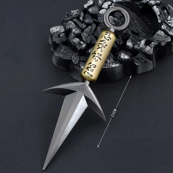 периферийная модель оружия 4-го поколения flying thunder god Naruto, цельнометаллическая модель четвертого поколения Naruto Sasuke, подарок для мальчика COS jewelry