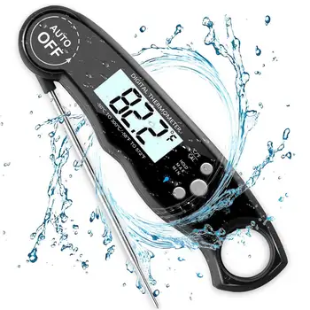Пищевой термометр Цифровой кухонный термометр для приготовления мяса Пищевой зонд для барбекю Электронная духовка Кухонные инструменты складные