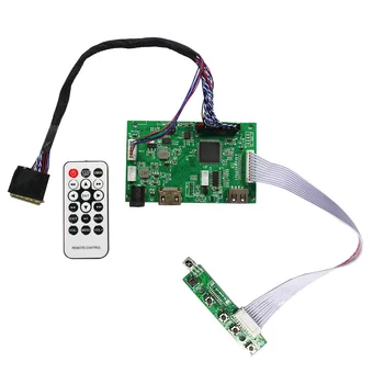 Плата ЖК-контроллера HD-MI.USB Работает с 14-дюймовым 15,6-дюймовым 17,3-дюймовым 1600x900 B140RW02 B140RTN02 LP156WD1 N156O6-L02 N173FGE-L21