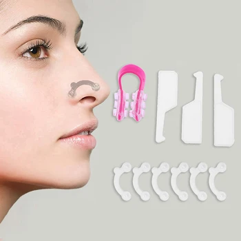 Подтяжка носа, формирователь переносицы, Бустер, клипса для стрижки, Выпрямляющий Косметический корректор для носа, массажный инструмент