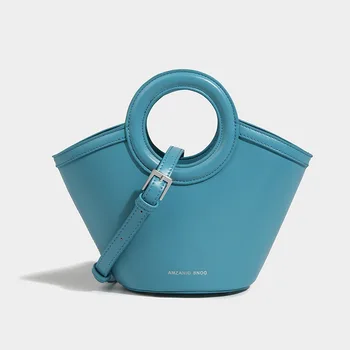 Популярная в этом году Маленькая сумка Scallop Bag Small 2023 Весна и лето Новая Модная Простая сумка через плечо для рук Через плечо
