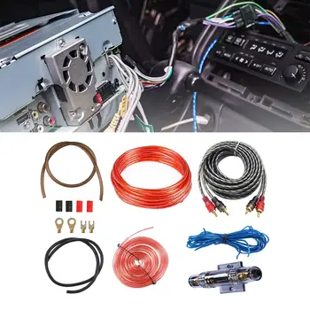 Проводка для автомобильной аудиосистемы, установка усилителя, автомобильный шнур питания из ПВХ