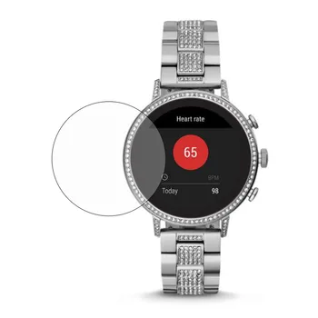 Прозрачная Защитная Пленка Для Часов Fossil Q Venture HR Gen 4 Поколения Smartwatch Из Закаленного Стекла, Защитная Крышка Экрана