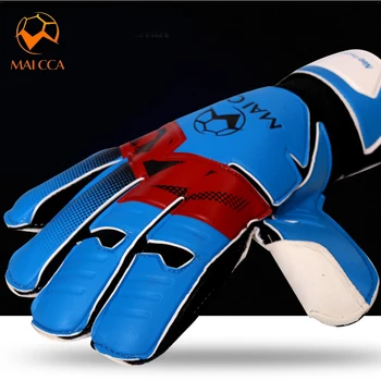 Профессиональные футбольные вратарские перчатки из латекса толщиной 3 мм с защитой пальцев Вратарские перчатки