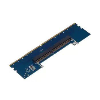 Прочный адаптер памяти Ddr4 для ноутбука Портативный мини-конвертер для домашнего адаптера карты памяти на рабочий стол Синий разъем для тестирования памяти
