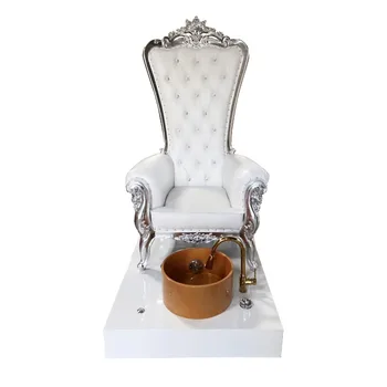 Роскошный маникюрный салон педикюр маникюрный королевский трон оборудование для дизайна ногтей мебель
