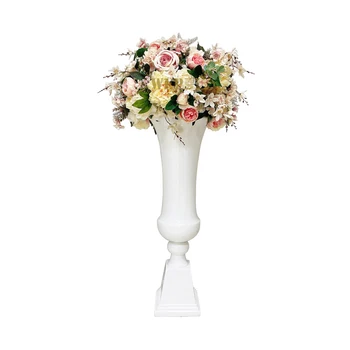 Свадебное украшение для дома Простая Европейская Большая ваза из стеклопластика Цветочный горшок