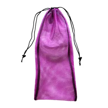 Сетчатая сумка для плавания, сумка для снаряжения для плавания и шнурок, сухая легкая вентиляция
