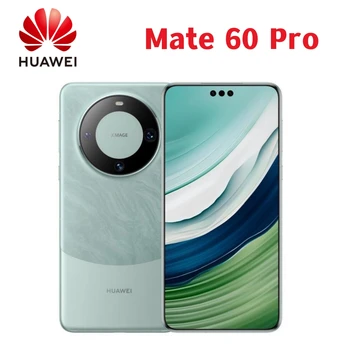 Смартфон HUAWEI Mate 60 Pro 6,82 дюйма HarmonyOS 4,0 Kirin 9000S 50-мегапиксельная камера 48 Мп (телеобъектив с перископом) Оригинальные Мобильные Телефоны