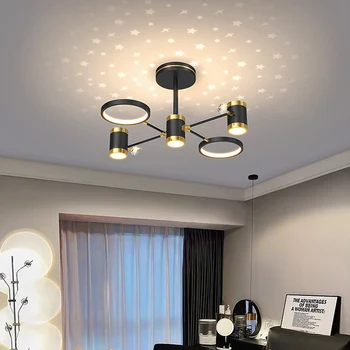 Современное украшение гостиной салон декор спальни светодиодные фонари для комнаты внутренняя Люстра освещение Люстры Потолочные lampadario
