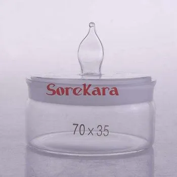 стеклянная бутылка для взвешивания размером 70x35 мм в низкой форме Стеклянная бутылка для взвешивания с удельным весом