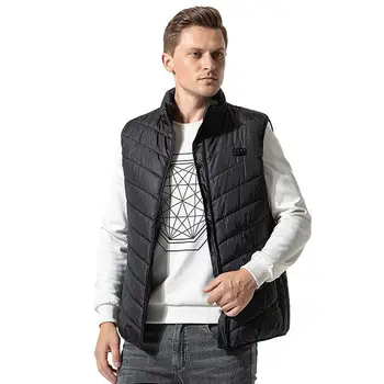 Тепловая куртка Smart Electric Jacket С 3 уровнями нагрева Для защиты от перегрева, нагревательный жилет, Удобная толстовка с подогревом.