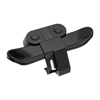 Удлиненная кнопка возврата геймпада Джойстик Задняя кнопка с турбо-ключом Адаптер для аксессуаров игрового контроллера PS4 X6HA
