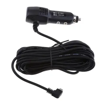 Универсальный адаптер автомобильного зарядного устройства 5V 2A с кабелем Mini USB для видеорегистратора