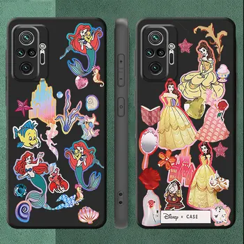 Чехол для телефона Redmi Note 9S 8T 9T 10S 12S 11S 8 7 10 Pro 9 12 10 11 Pro Чехол Черный Мягкий AF6895_Pretty Disney Alice Princess