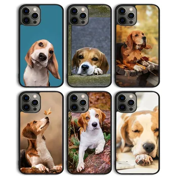 Чехол для Телефона с Собакой Бигль Задняя Крышка для iPhone 15 SE2020 14 13 11 12 Pro Max mini XS XR X 8 Plus 7 6S Shell Coque