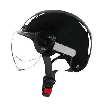 Шлем для электромобиля, мотоциклетный шлем, окрашенный краской для выпечки, Всесезонный Универсальный глянцевый шлем для мужчин и женщин